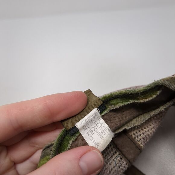 Realtree Strapback Trucker Hat Camo OS Adjustable Blank Whitewater Outdoors - Picture 9 of 9